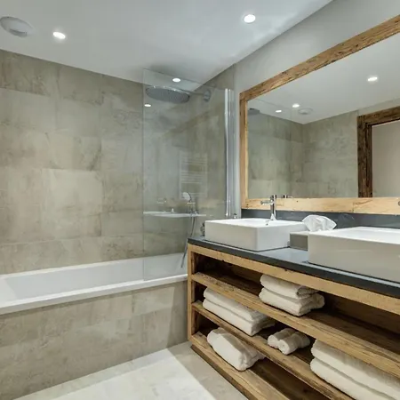 公寓 Davos Heights Luxurious Alpine Chalet Bedra