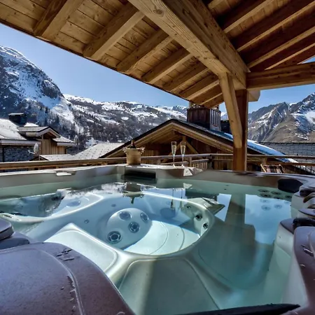 公寓 Davos Heights Luxurious Alpine Chalet *
